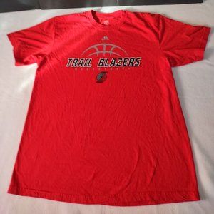 ADIDAS PORTLAND TRAIL BLAZERS T-SHIRT SIZE XL